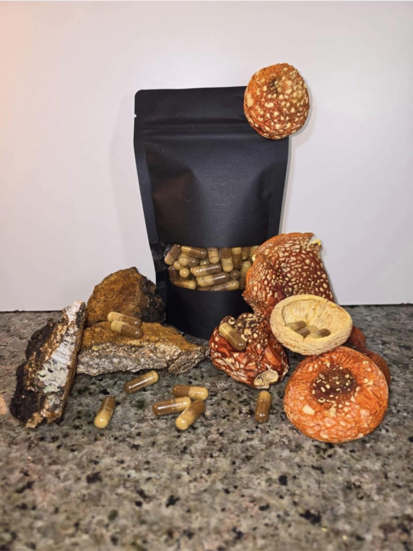 Kapsulki Soplówka Jeżowata+Czaga 200sz. 0.5g.