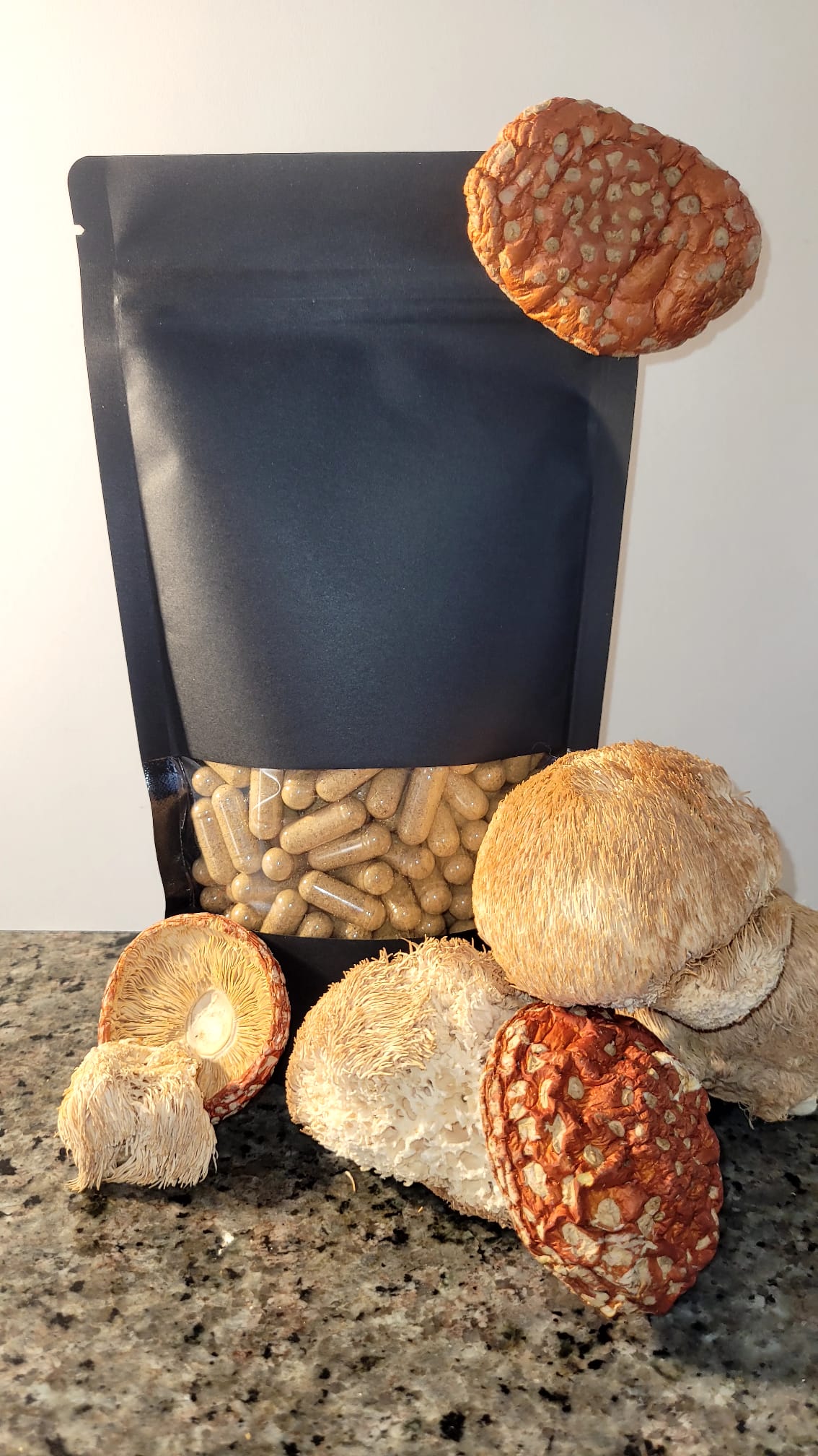 kapsulki Soplówka Jeżowata (Lion's Mane) 200szt. 0.5g.